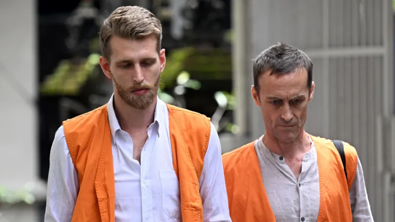 British men jailed for smuggling cocaine into Bali