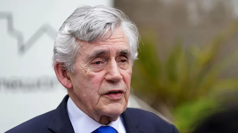 Brown urges police probe into whether Andrew used RAF bases to meet Epstein