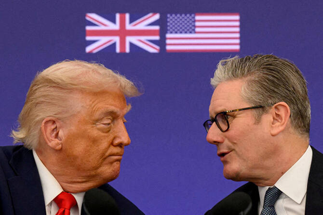 UK’s Starmer speaks with US President Trump on Middle East