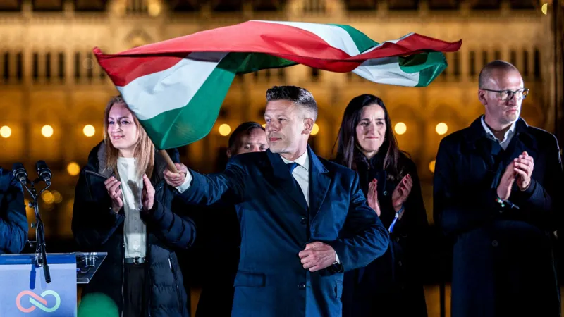 Orbán era swept away by Péter Magyar’s Hungary election landslide