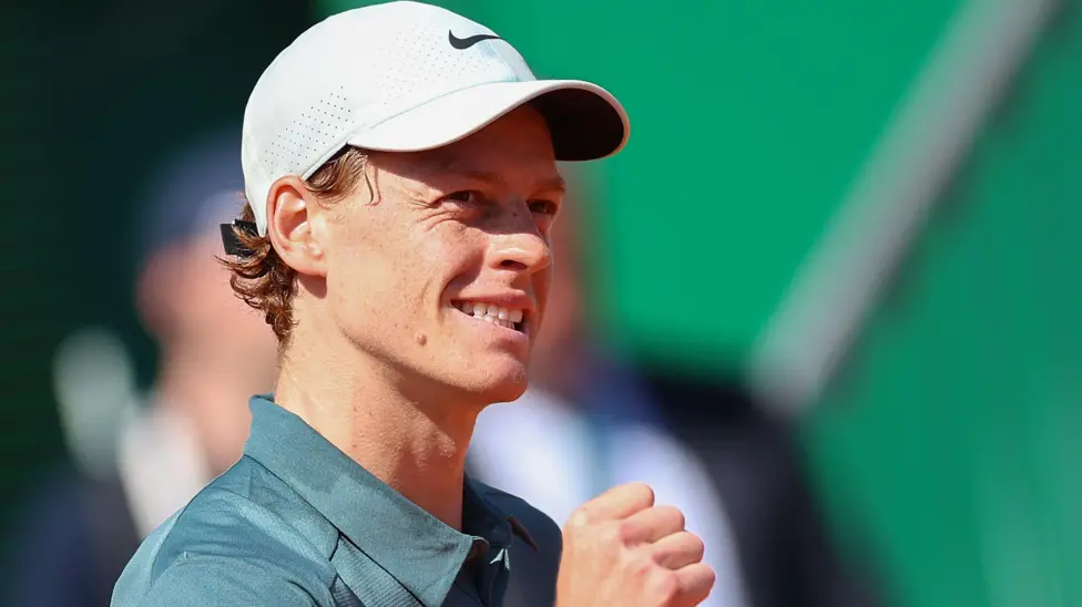 Sinner into last eight after 37-set record snapped