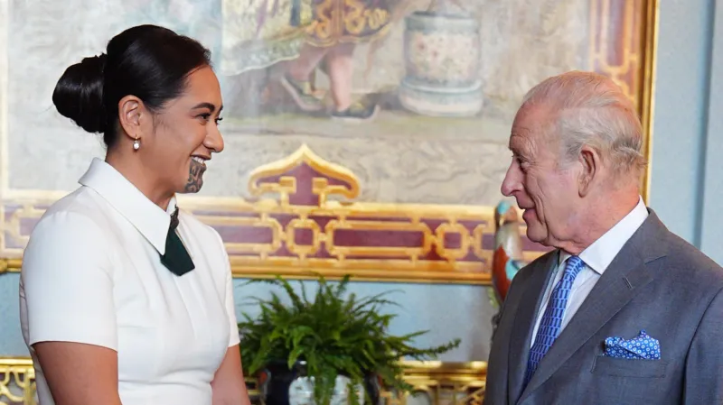 New Zealand’s Māori Queen meets King Charles at Buckingham Palace