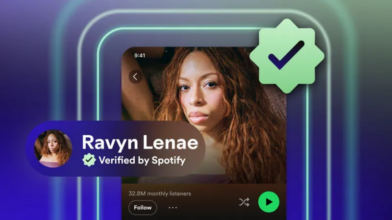 Spotify adds ‘Verified’ badges to distinguish human artists from AI