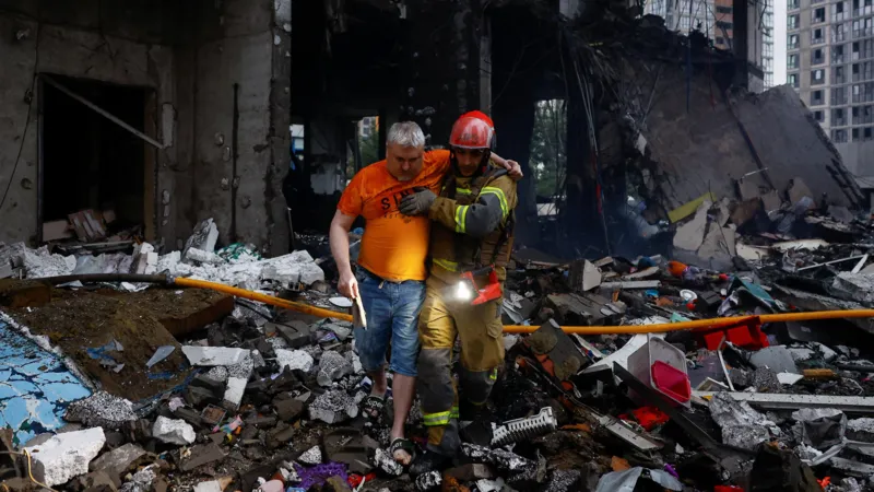 At least 11 killed in second Russian strikes on Kyiv in a week